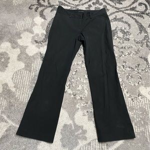 Theory Black Flare Stretch Work Dress Pants